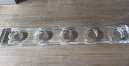 Glasi Hergiswil Kerzenhalter Glas Roberto Niederer 5er, gute