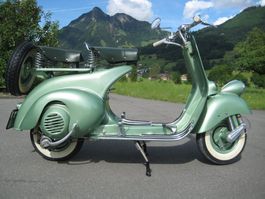 Vespa, Faro Basso, Veteranenfahrzeug, Ausstellungs-Vespa