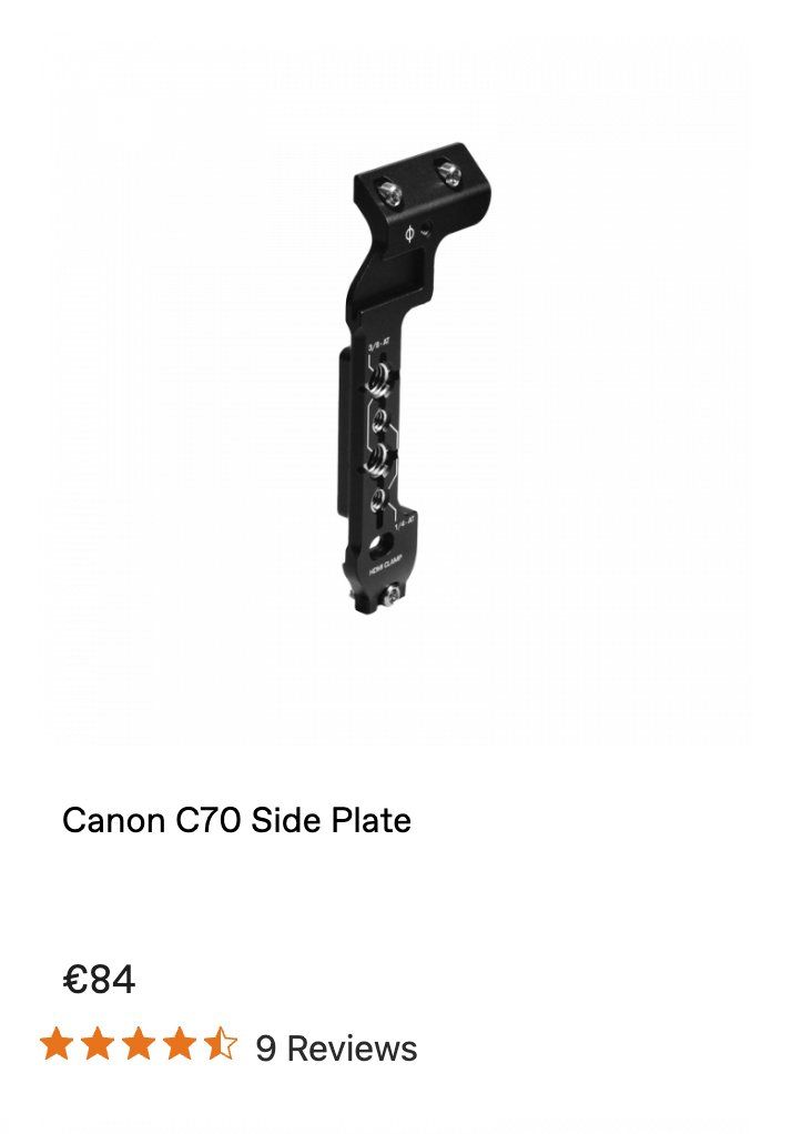 Canon Videocamere: CANON C70 CINEMA CAMERA – Usato da Zürich venduto da cio_7nc6 8