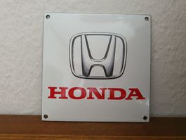 Emailschild Honda Motorrad Auto Logo Emaille Schild Reklame