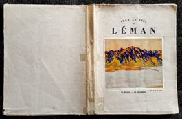 Sous ciel Léman Morax Nicollier signé