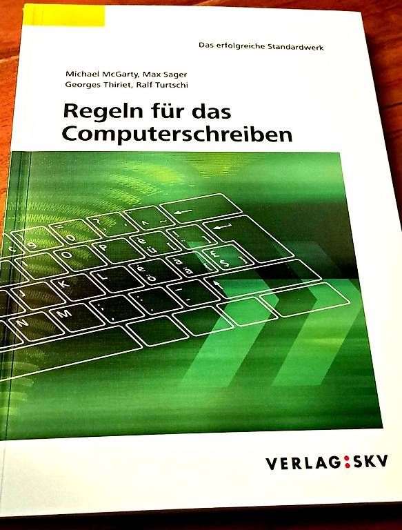 Libri: Regeln für das Computerschreiben – Usato da Bern venduto da Grossenbacher2