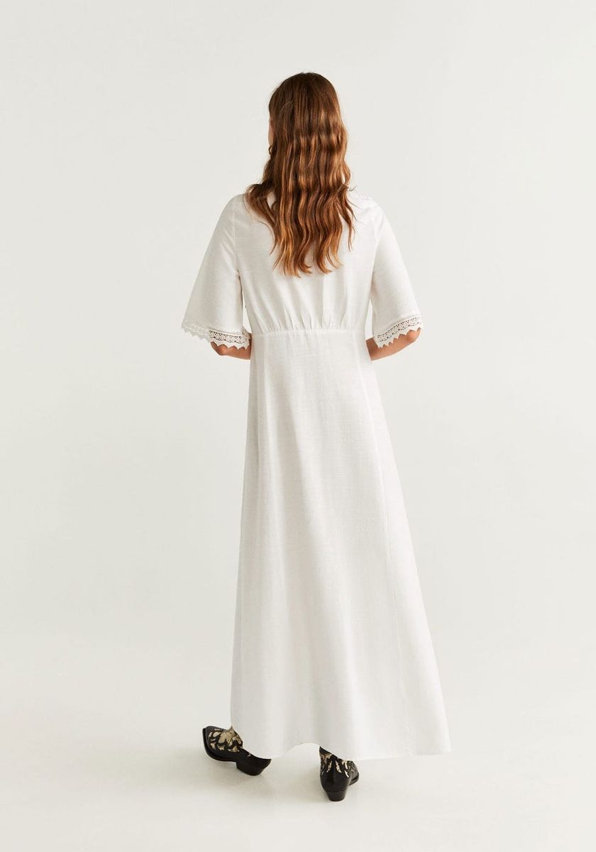 Mango Robes: Mango Maxikleid - Baumwolle - Viskose – Neuf avec emballage d'origine à Zürich par luxuryoutlet1 5