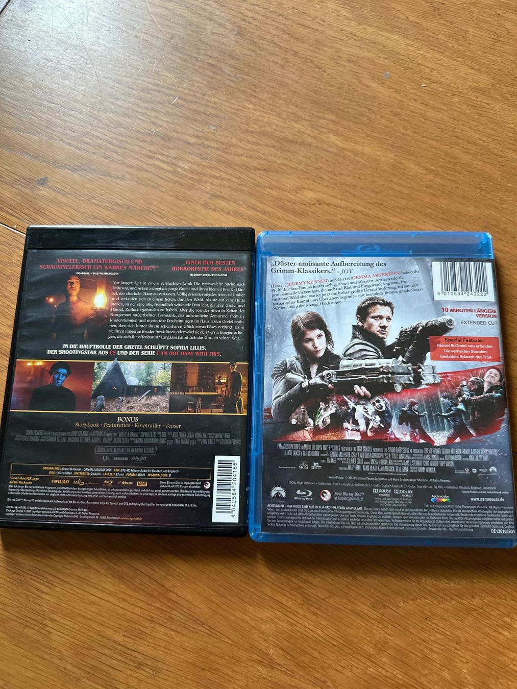 Tutti i DVDs: Hänsel & Gretel 2x Bluray – Usato da Benken ZH venduto da Audi-erich 1