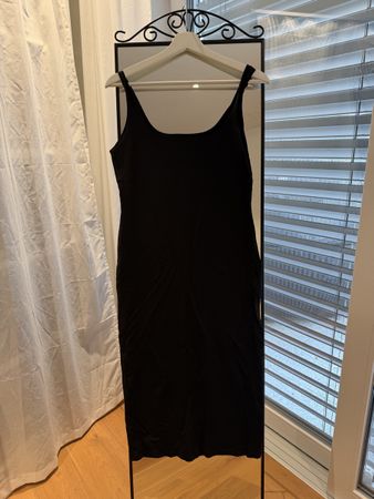 Sommerkleid schwarz Trägerkleid 