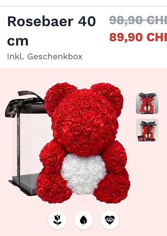 Tutte le decorazioni: Herz rosenbär – Usato da Nebikon venduto da Haidihooo 2