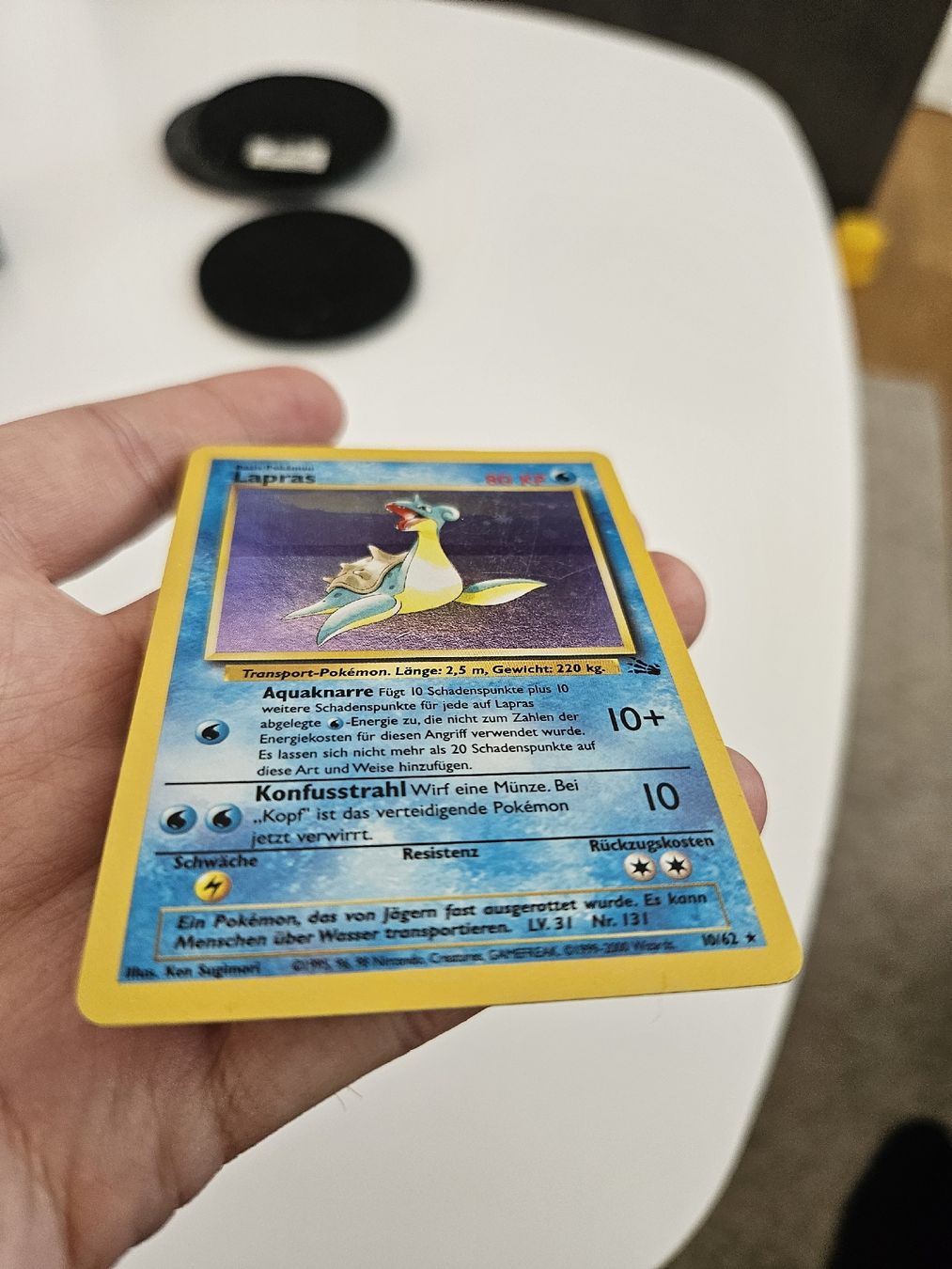 Pokémon Carte collezionabili: Pokemon Lapras Holo Fossil Set – Usato da Baar venduto da phi_6xdh 3
