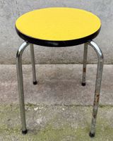 Hocker Schemeli Küche Formica Vintage Mid Century 50er/60er