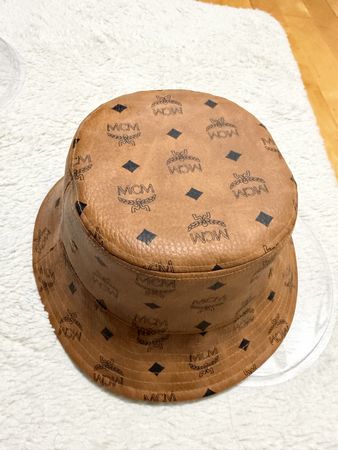 MCM bucket hat Visetos print one size used