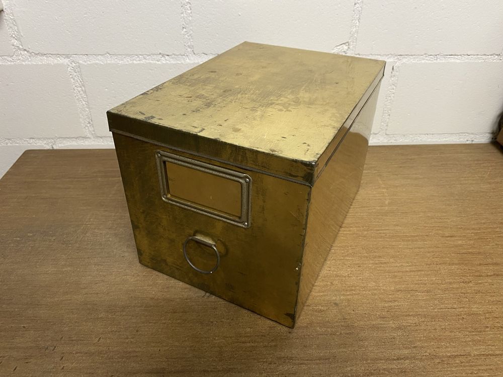 Vintage Apotheker Box Aus Metall Kaufen Auf Ricardo