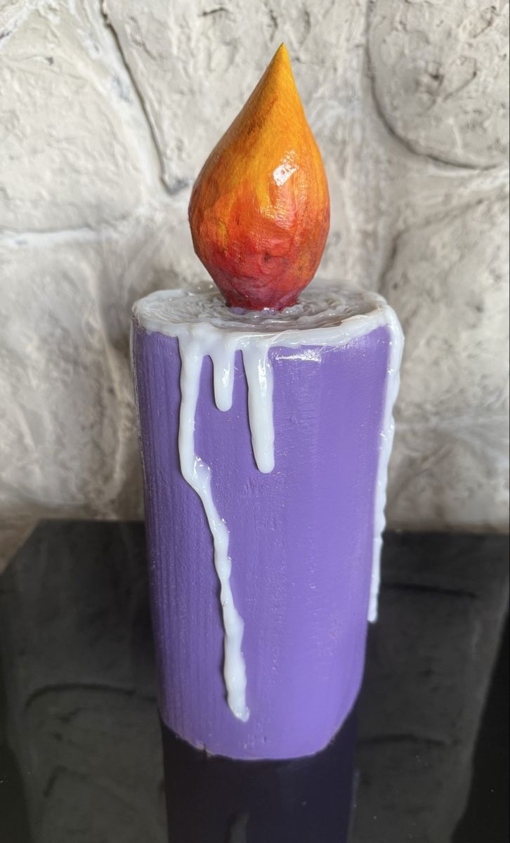 Tutte le decorazioni: Kerze aus Holz Violett – Usato da Grenchen venduto da Bastet007 3