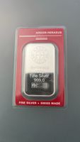 Feinsilberbarren 100g Argor-Heraeus, 999.0, Swiss Made