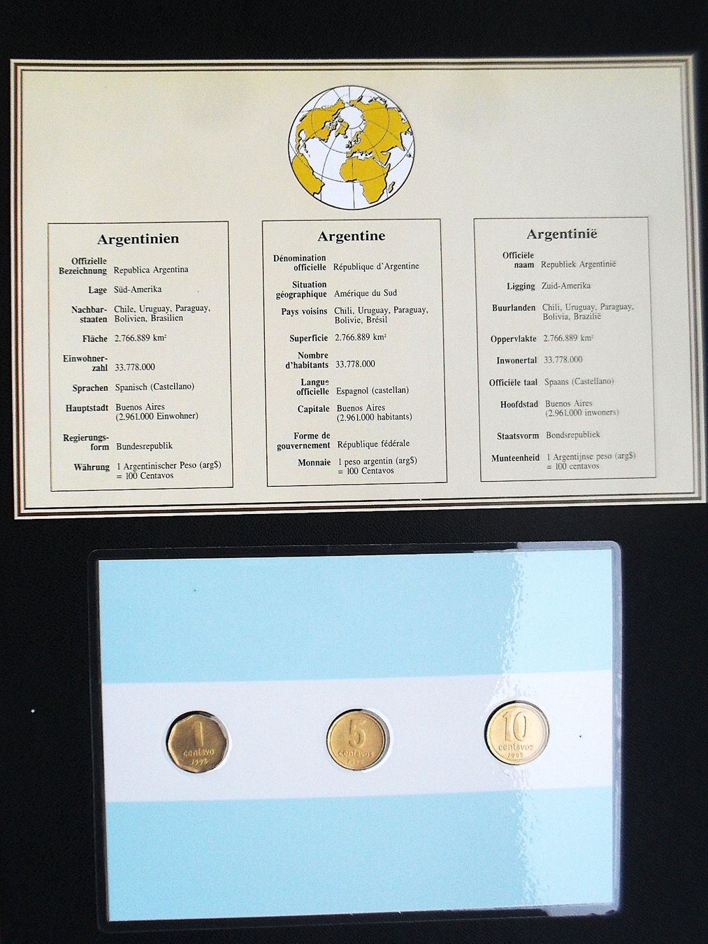 Tutti le monete: ARGENTINIEN - Münzen vergoldet – Nuovo (secondo la descrizione) da zuerich venduto da Ocean99 2