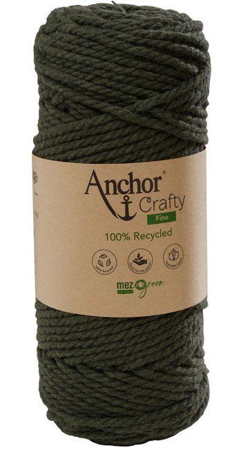 Lana: Anchor Crafty Garn, 100% Recycelt, Macramee, Stricken, Häkel – Nuovo (secondo la descrizione) da Rüegsau venduto da Tausendfreund