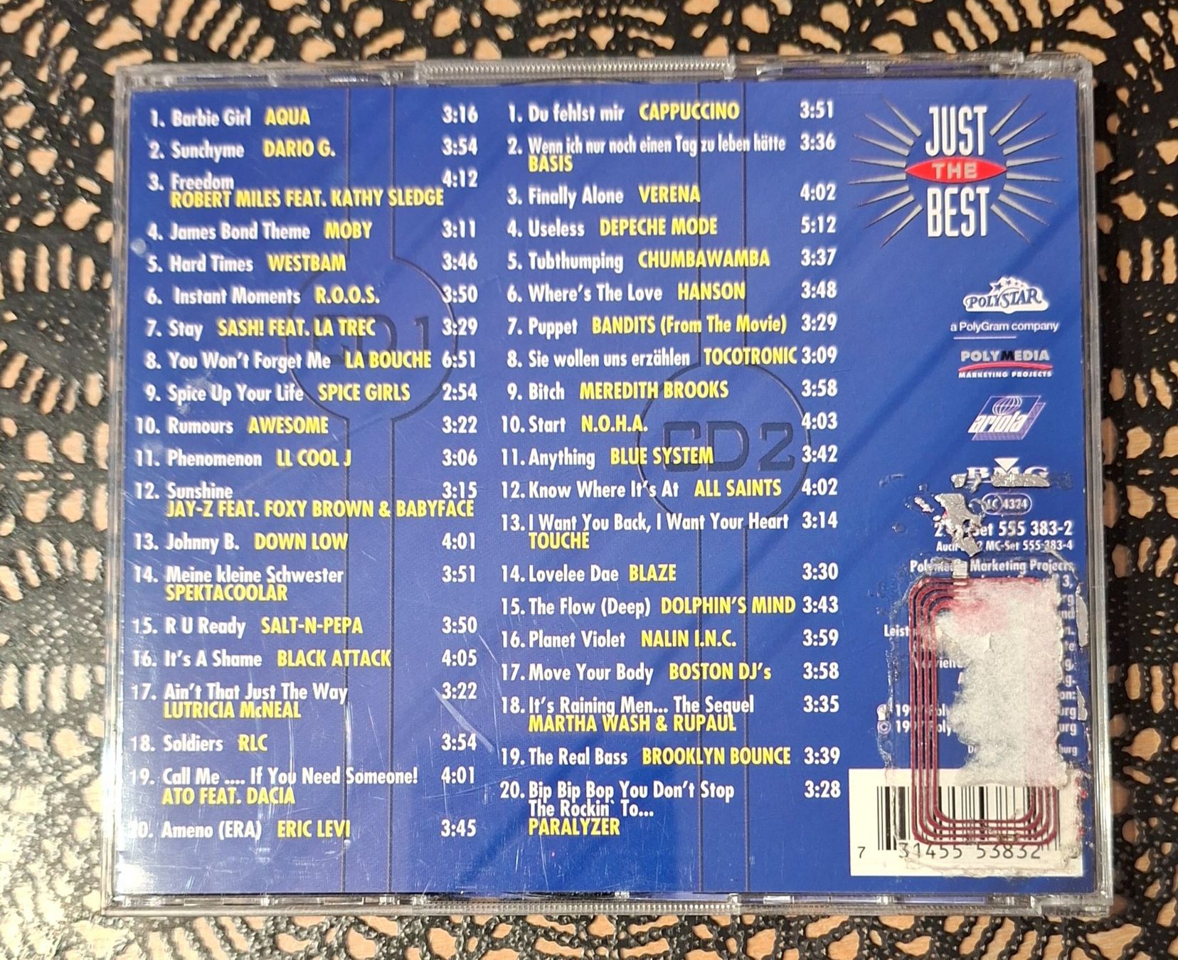 CDs: Just The Best Vol. 14, 2CD Hit Compilation Sampler 1997 – Gebraucht aus Schönenberg TG von breiti12 1