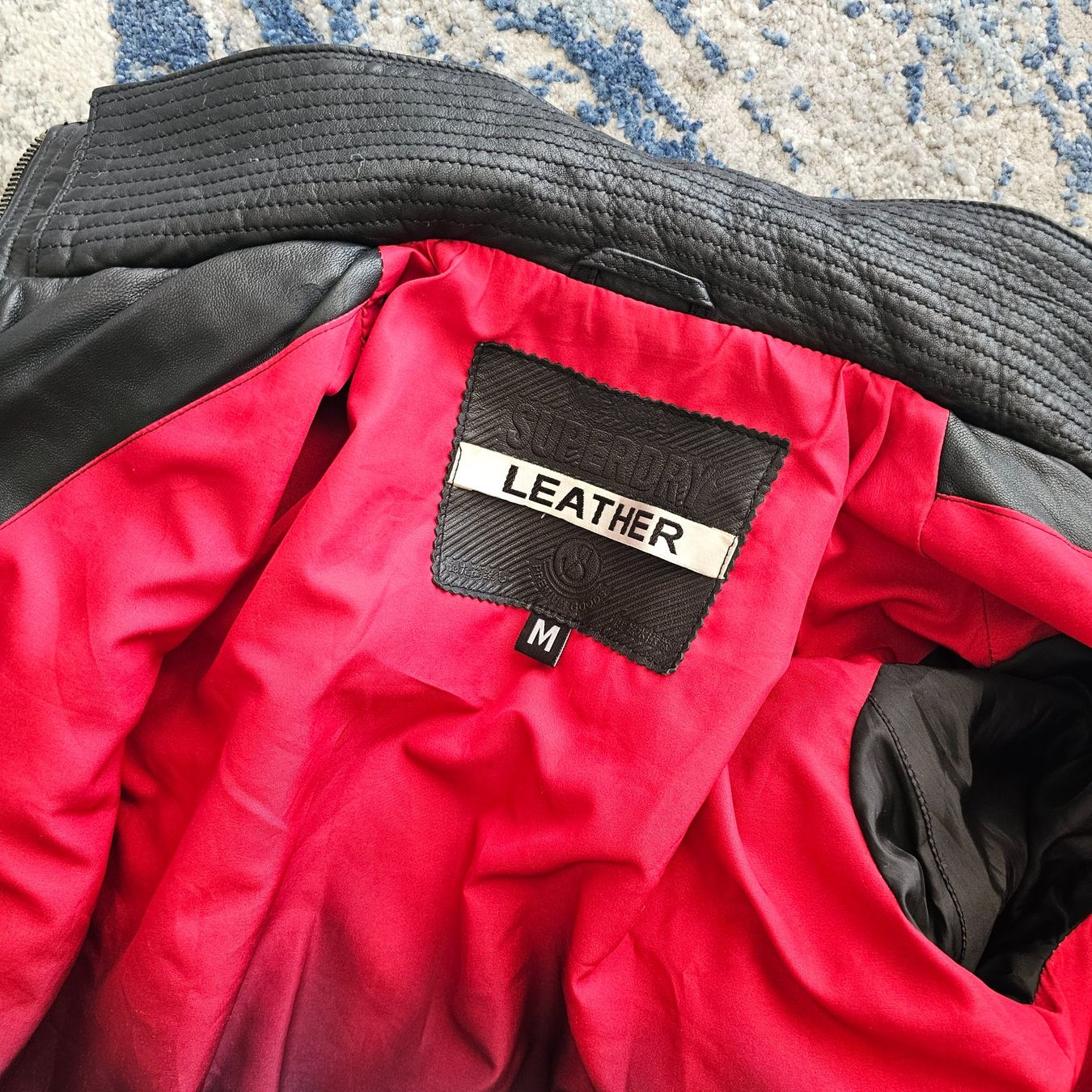 Jacken: Superdry Lederjacke M 100% Originale Damen – Gebraucht aus Matten b. Interl von Vanilla8 4