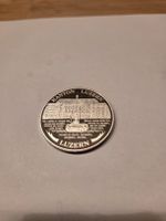 Gedenkmünze Kanton Luzern Helvetia guter Zustand, Silber