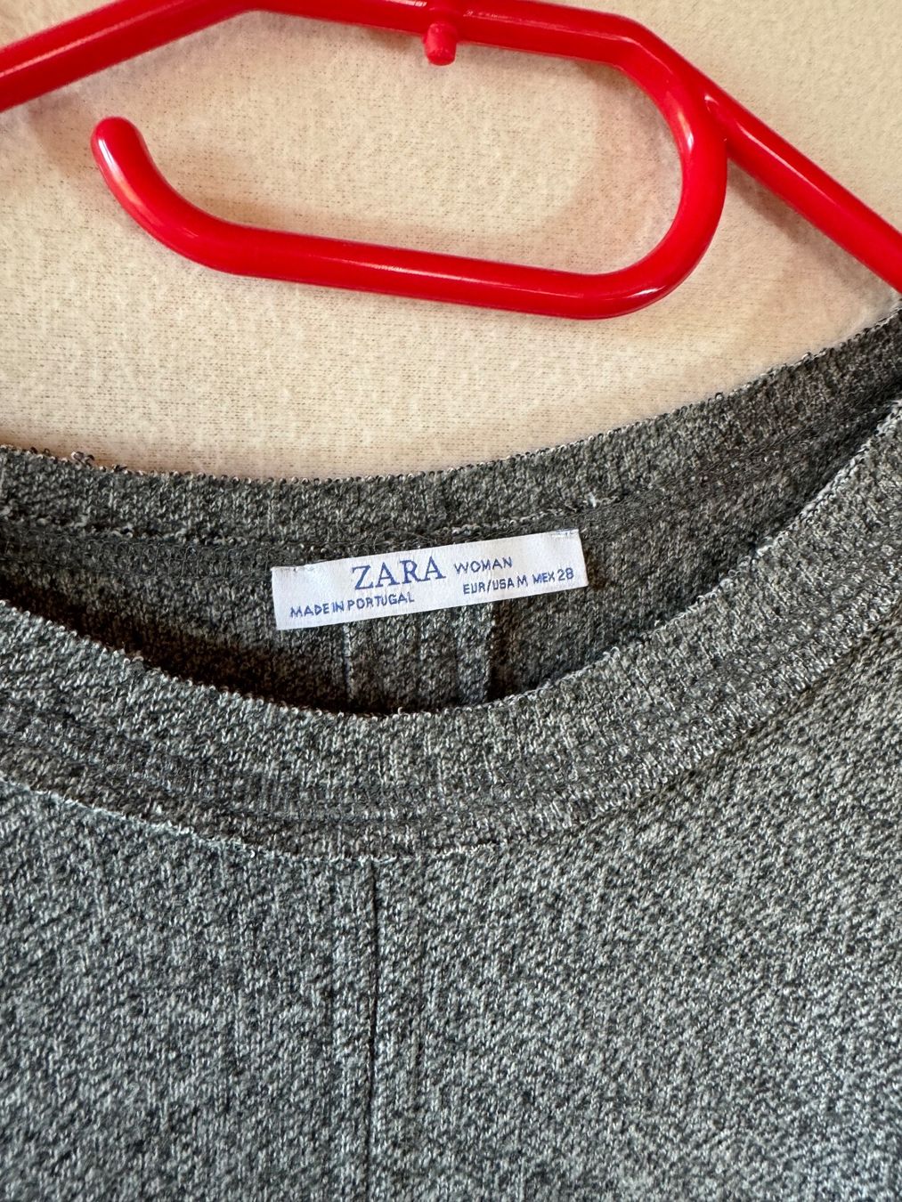 Zara Kleider: Graues Kleid von Zara Gr. M – Gebraucht aus Grosswangen von second_hand_dress 1