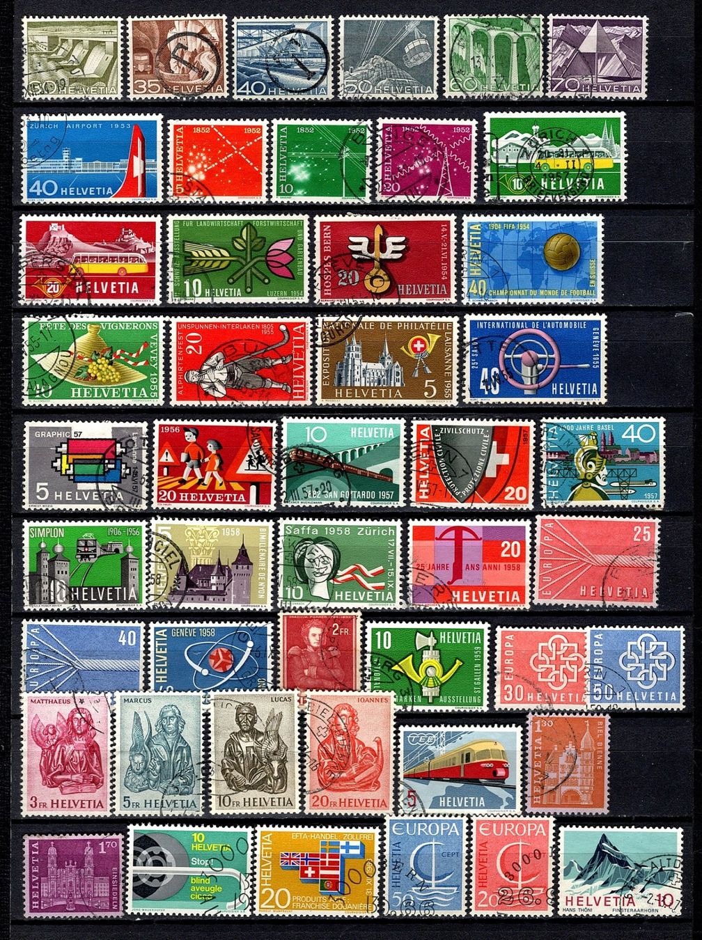 Tous les timbres: Sammlung Schweiz (728) – D'occasion à Burgdorf par blinky01 3