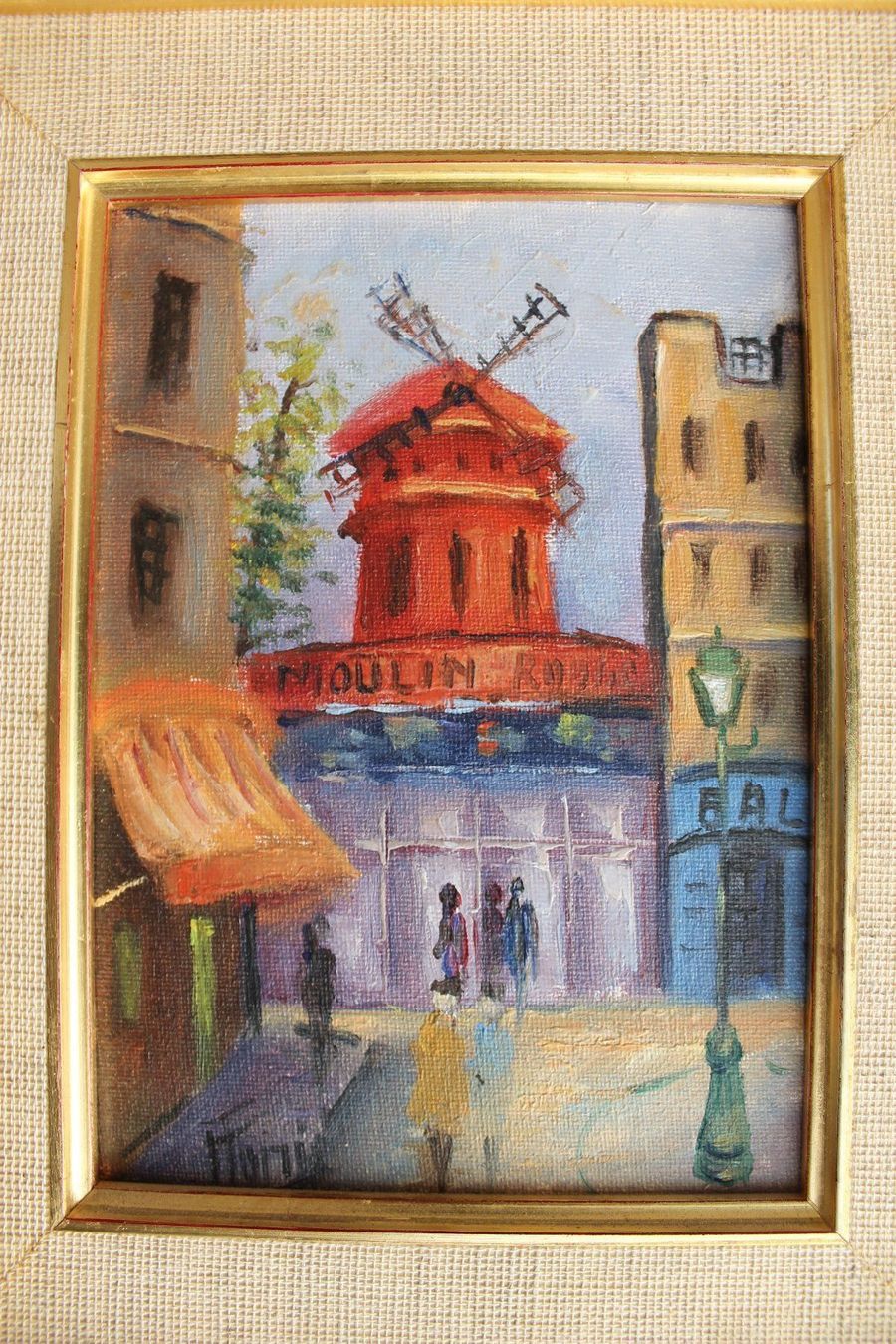 Leinwände & Keilrahmen: Lot de 3 Tableaux peint de Paris – Gebraucht aus Agiez von chouchanelle 3