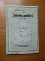 Landeskarte der Schweiz - Säntisgebiet Blatt 2506