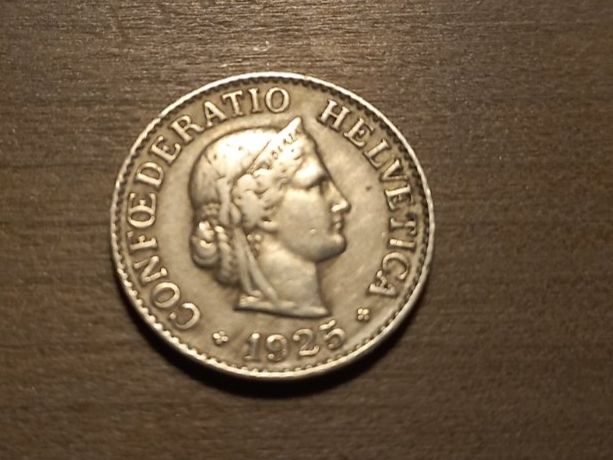 Alle Münzen: 10 Rappen 1925 – Gebraucht aus Zürich von Hofzgee 1
