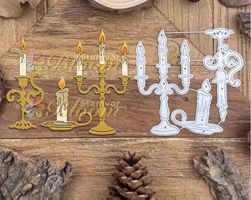 Neues Stanzschablonen-Set Kerzenständer