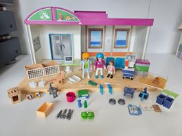 Playmobil Mitnehm-Tierklinik 70146 guter Zustand