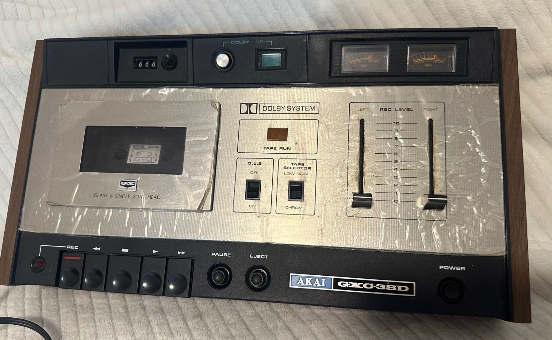 Lecteur-enregistreur Cassette AKAI GXC-7040 - Hi-Fi, Sorties RCA, Occasion, Made In Japan