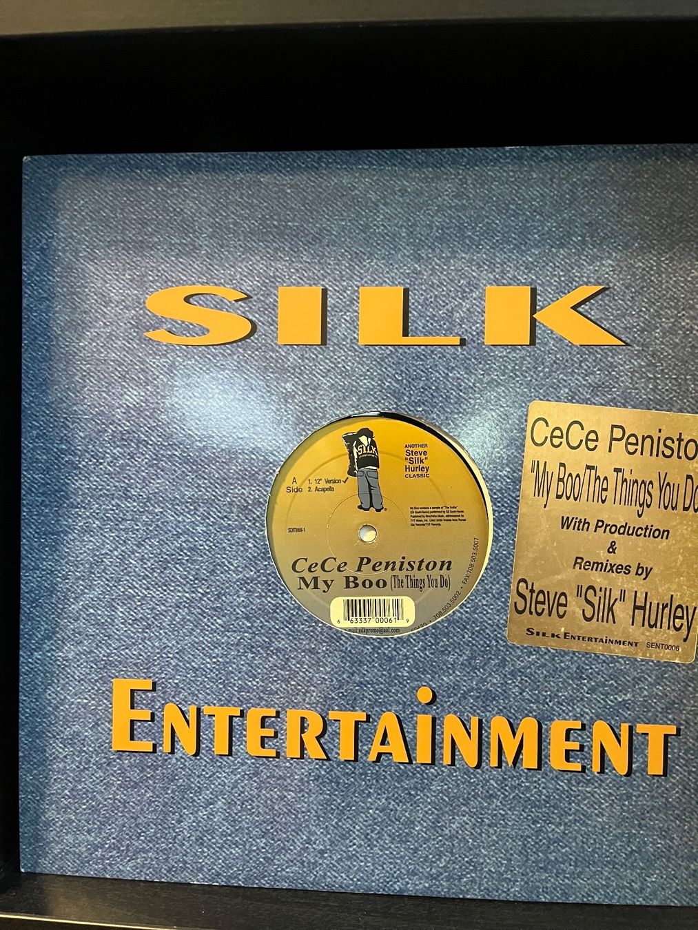 Dischi in vinile: Silk Entertainment Ce CE Peniston, Sharon Pass, G. Chambers – Usato da Frauenfeld venduto da Philz 1