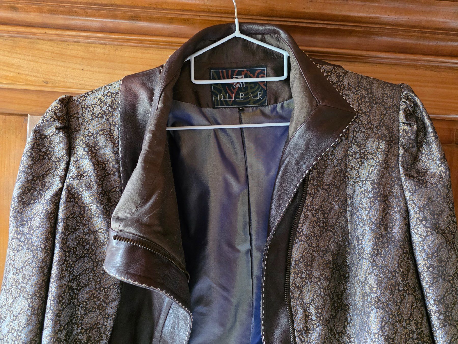 Jacken: Damen Samt Leder Jacke Dilbar Grösse 50 handmade – Gebraucht aus Walterswil BE von Lonitti 3