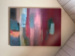 Wandbild 1.20 m hoch auf 90 cm breit, 4 cm tief