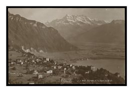 GLION - 1897 "Vue Générale et la Dent du Midi"