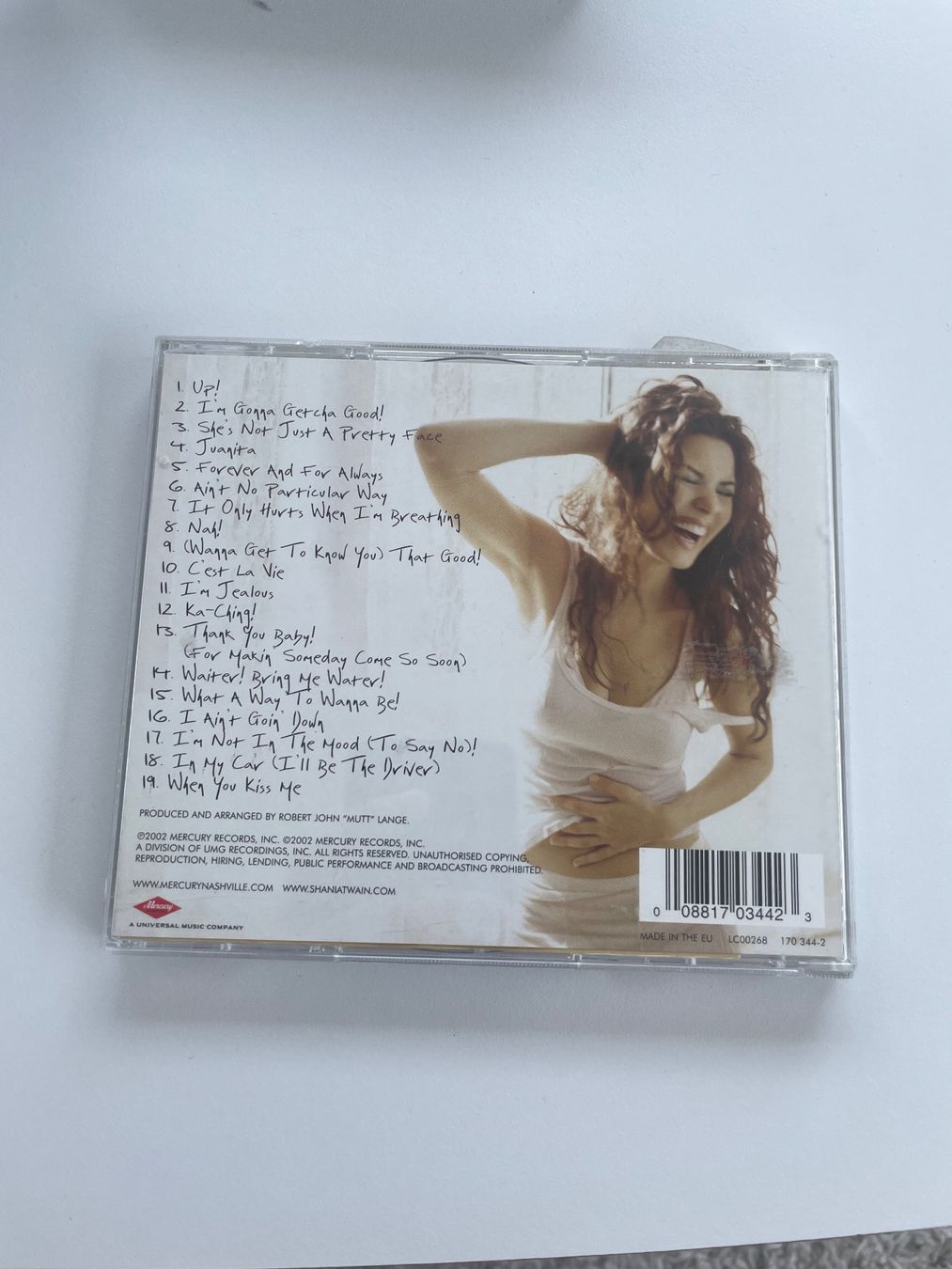 CD: Shania Twain "Up!" – Usato da Sargans venduto da Didis 1