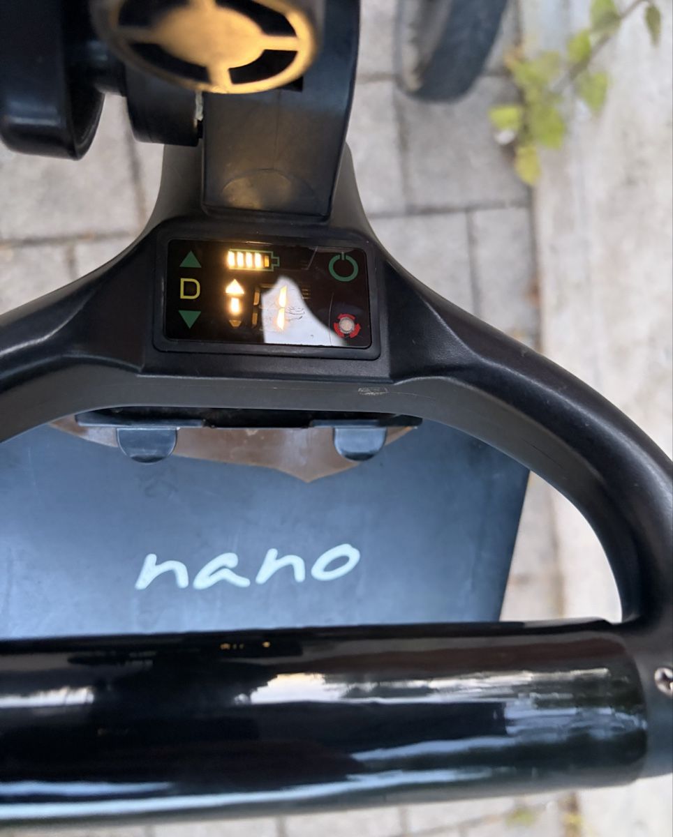Big Max Trolley: NANO PLUS Golf E Trolley Electric With Battery – Usato da Schaffhausen venduto da GreenApple212 4