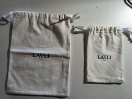Original LAYLI Paris - Stoff Staub Beutel - Schutz Etui