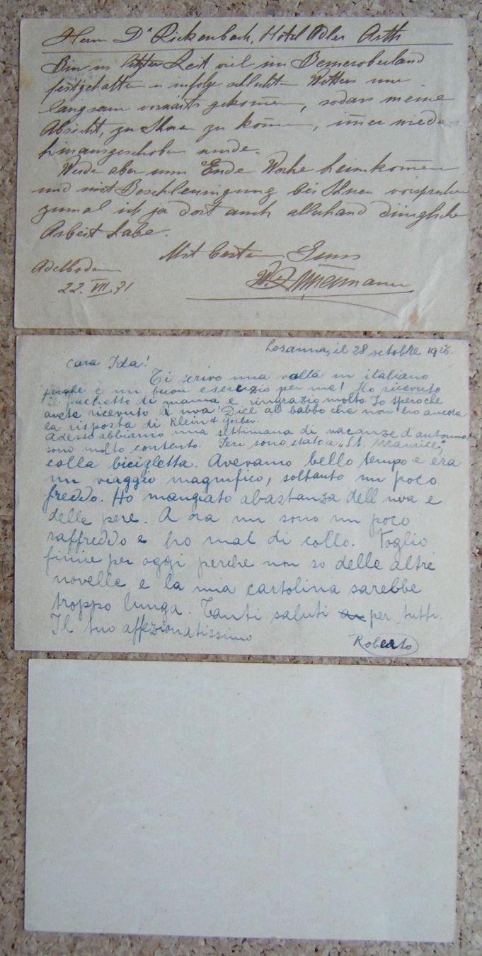 Alle Briefmarken: 3 BILDPOSTKARTEN RIGI / RIGIBAHN 1926 / 1931 – Gebraucht aus Brunnen von Nonne04 1