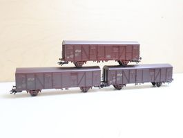 Märklin Güterwagen Set 47313 „gealtert“ - Set H0