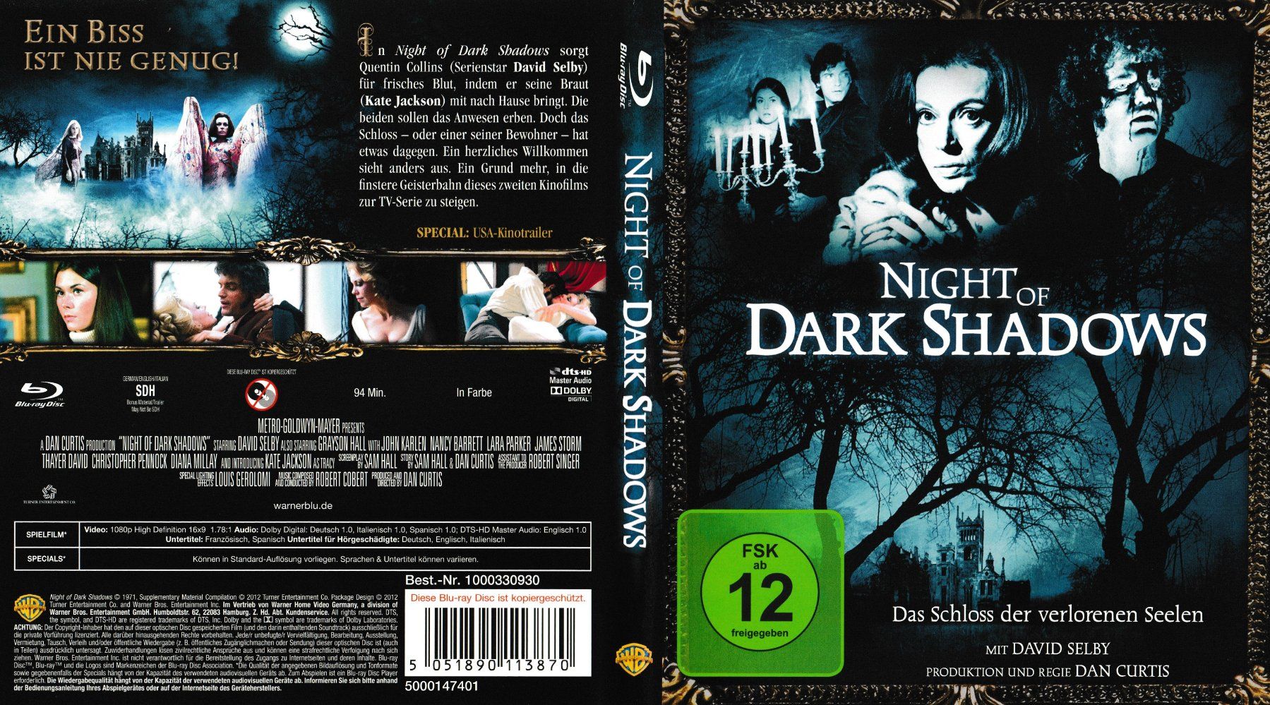 Alle DVDs: Blu-Ray - Night of Dark Shadows – Gebraucht aus Langnau am Albis von MediaRescuerKeLoX