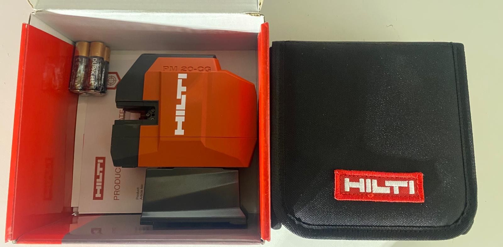 Hilti Messen: Laser Hilti PM 20 CG neuf – Neu und originalverpackt aus Echallens von Tools0101