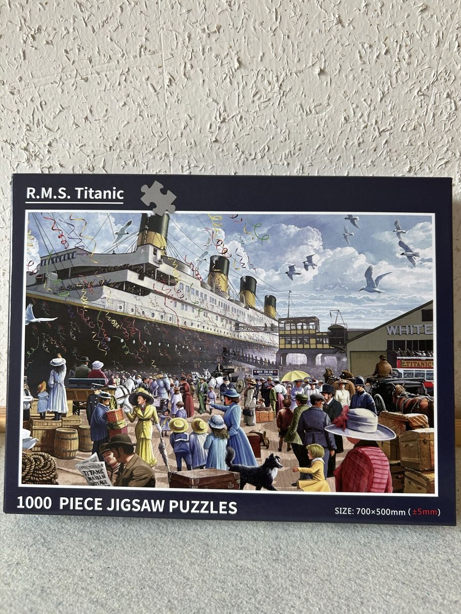 Puzzle: Puzzle Titanic 1000 Teile  – Usato da Möhlin venduto da marina1997