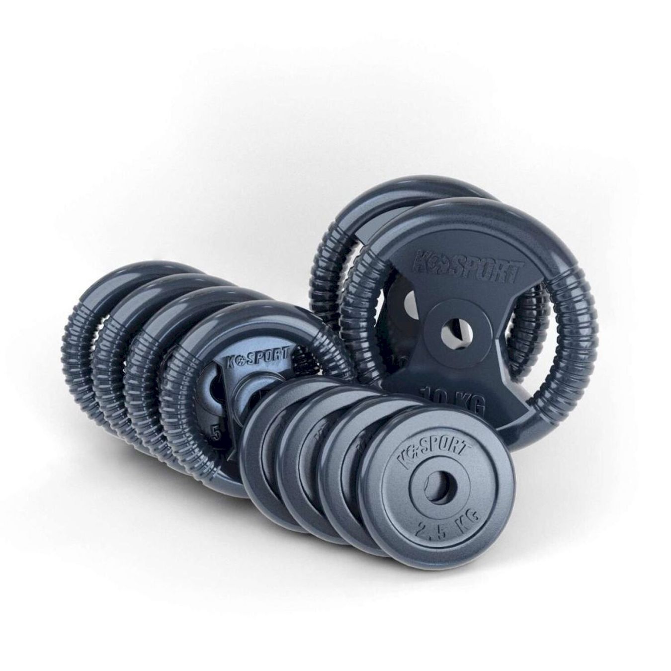 Manubri & Pesi: K-SPORT Hantelscheiben Set 50 Kg – Nuovo e nell'imballaggio originale da Bottighofen venduto da zaap
