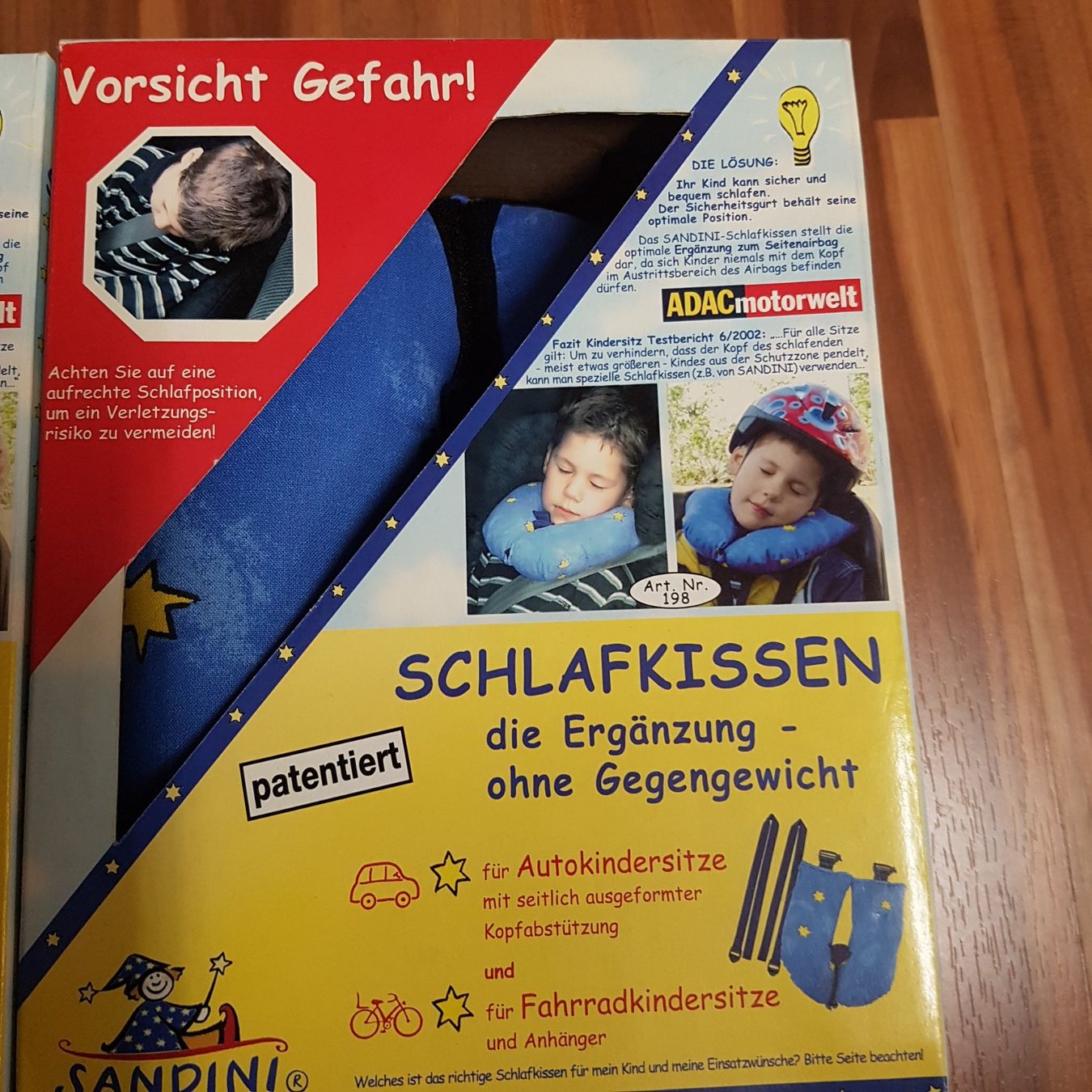 Kissen: Schlafkissen Sandini – Neu und originalverpackt aus Schwarzenburg von Flamingo07