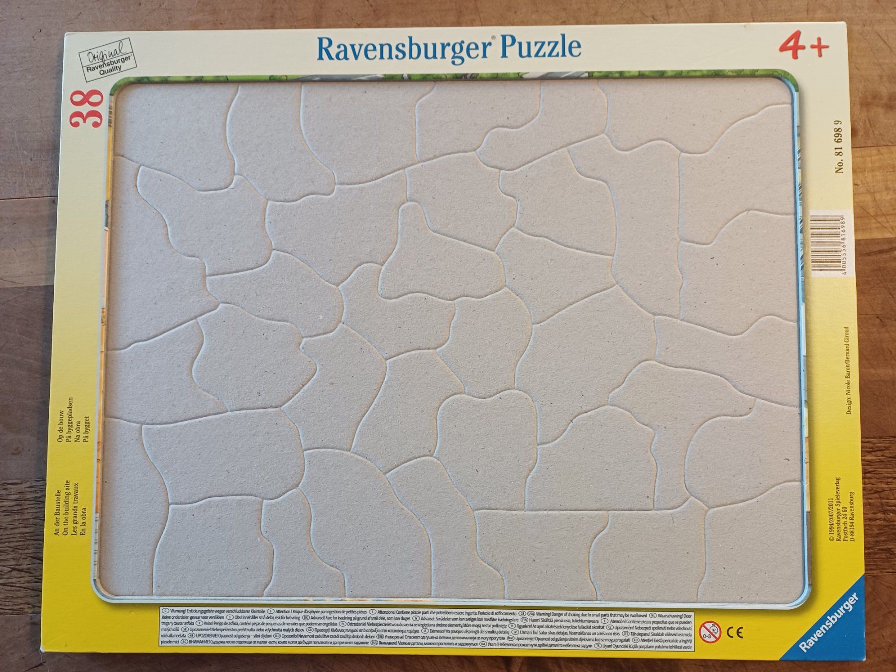 Ravensburger Puzzles: Ravensburger Puzzle "An der Baustelle", 38 Teile – Gebraucht aus Ringoldswil von drache13 2
