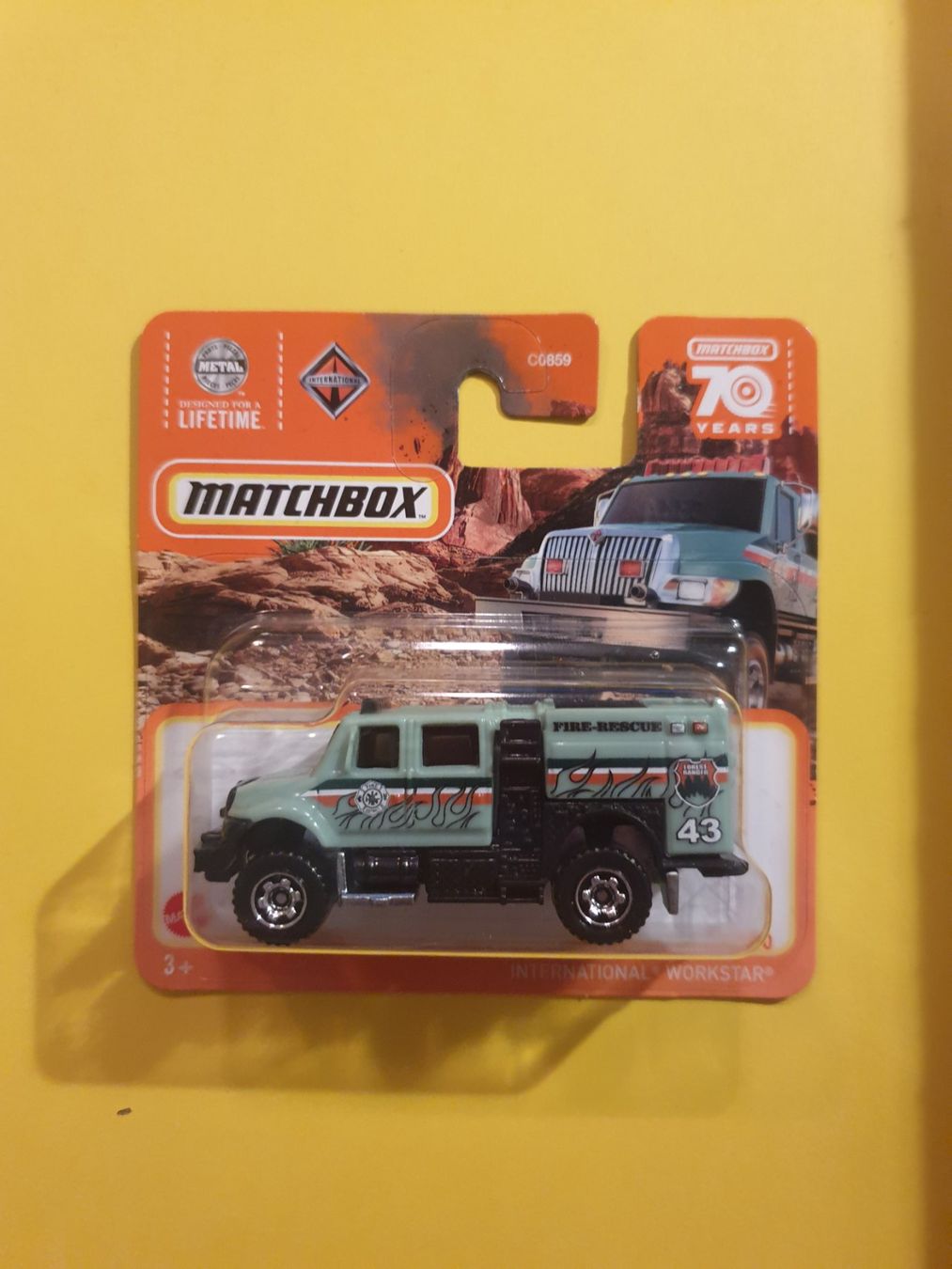 Matchbox Voitures modèles: Matchbox International WorkStar Brush Fire Truck – Neuf avec emballage d'origine à Oftringen par Rotor