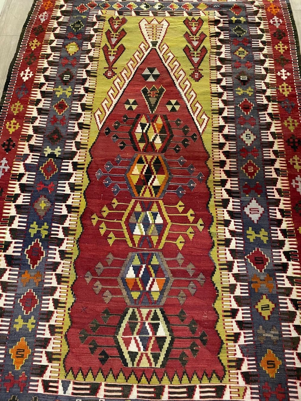 Kelim Tappeti: Anatolien Kelim 230x155.cm – Usato da Büron venduto da Filadefia-888 1
