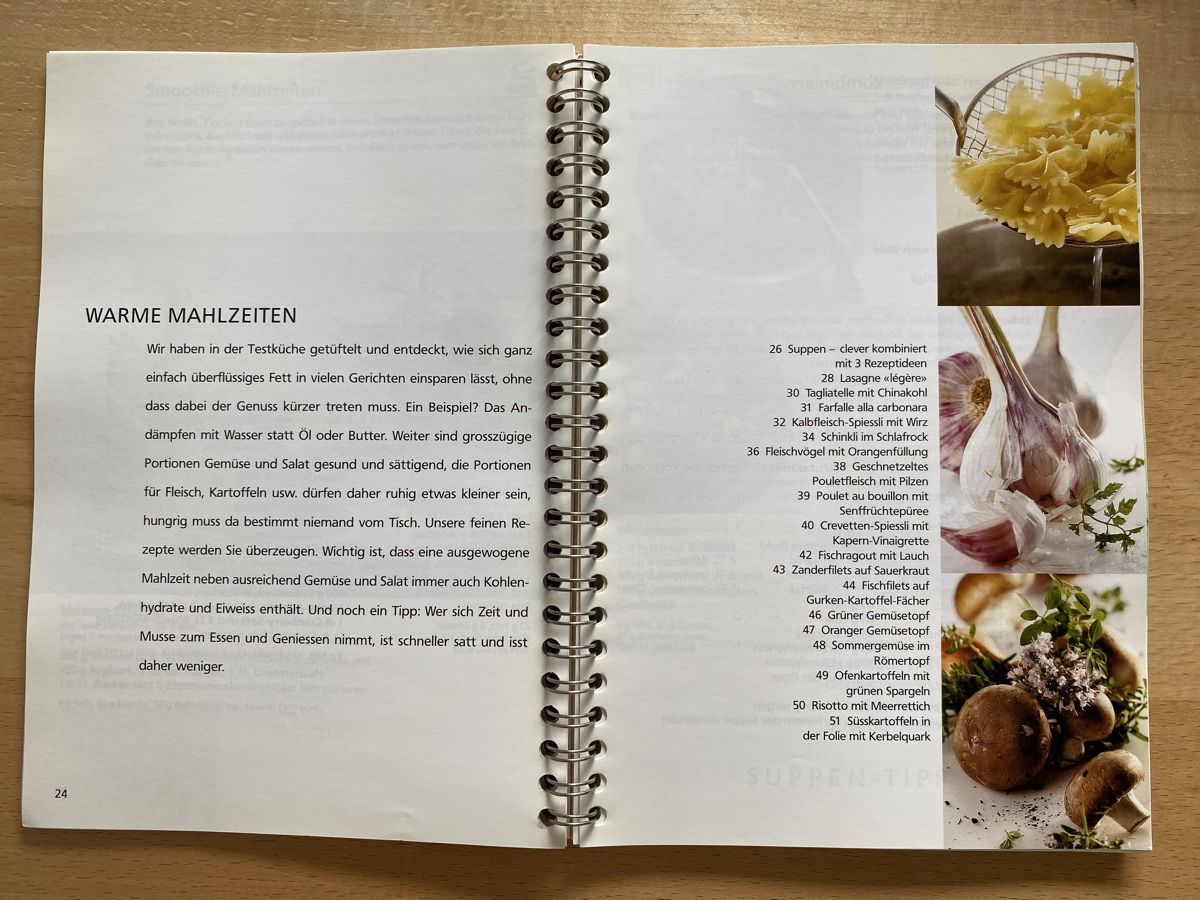 Libri: Gesund geniessen - Betty Bossi – Usato da Schwarzenburg venduto da Michellu 4