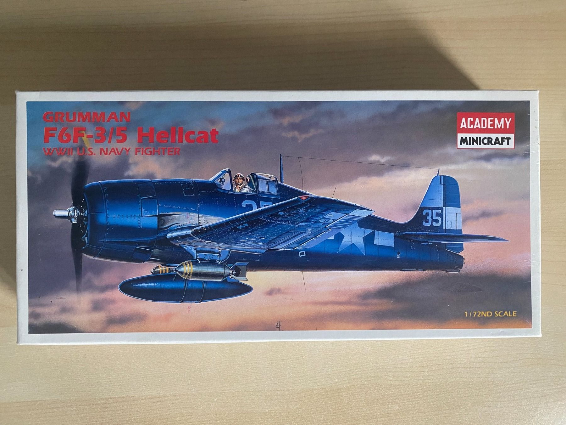 Modellbausätze & Standmodelle: Modell 1:72 - F6F-3/5 Hellcat von Academy – Neu (gemäss Beschreibung) aus Koppigen von F4Fan