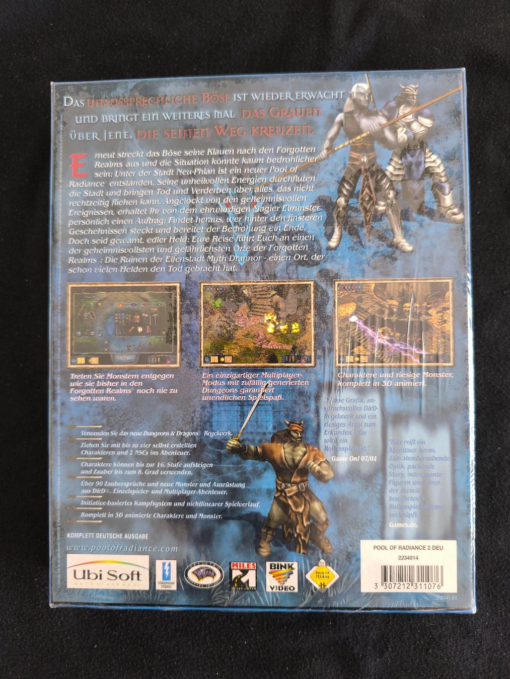 Spiele: Pool of Radiance Sealed PC Big Box – Neu und originalverpackt aus Schüpfen von RetroSteelix 1