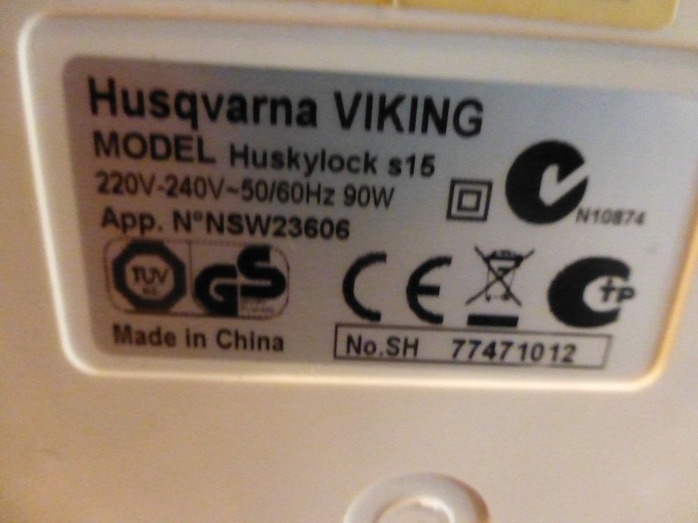 Manuel d'utilisation Husqvarna Viking Huskylock 905 et 910 à